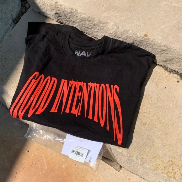 Nav x vlone good intentions tee - Picture 2 of 2